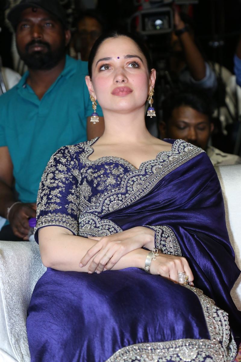 Telugu Actress Tamannaah Bhatia at Baak Movie Pre Release Event